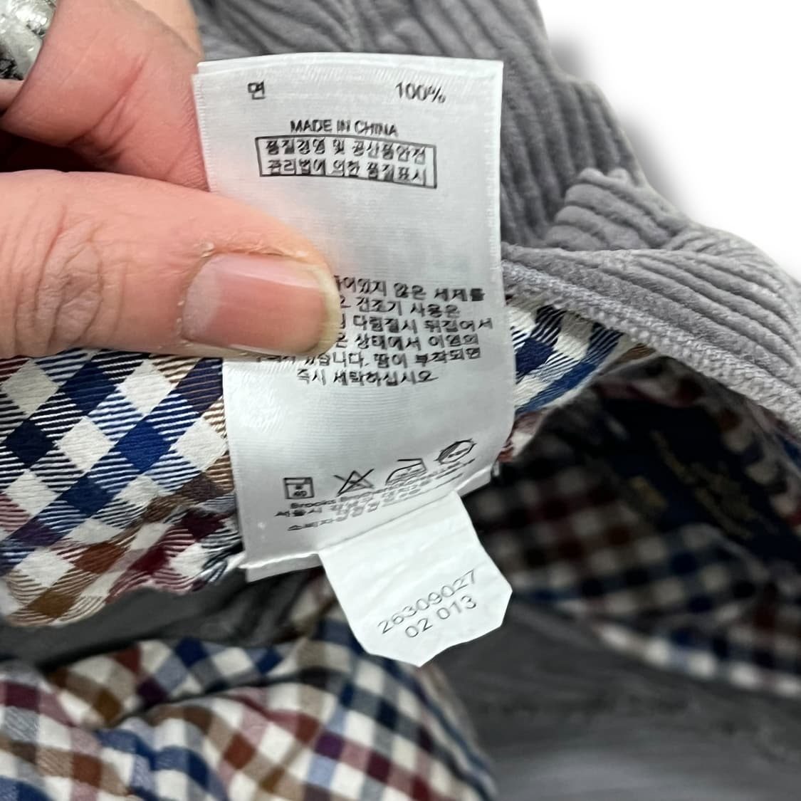 브룩스브라더스 코듀로이 팬츠 s08715 상품이미지8