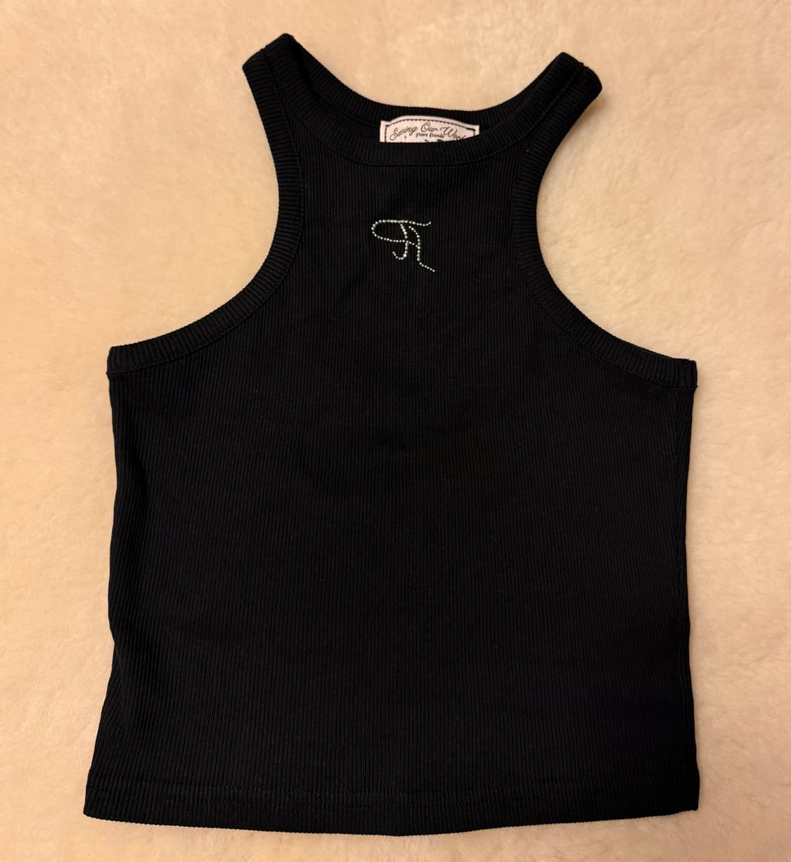 쓰리타임즈 jewel tank top s (새상품) 상품이미지3