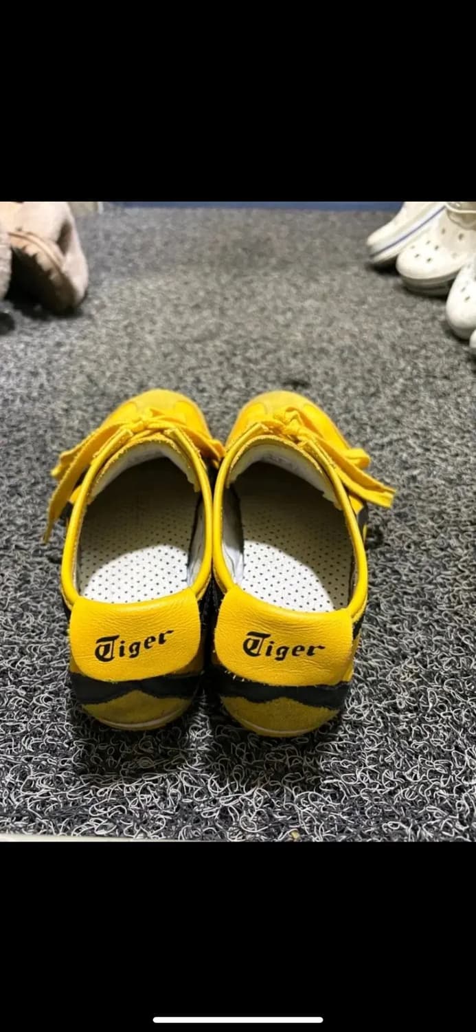 오니츠카타이거 멕시코66 옐로우블랙 270 상품이미지4