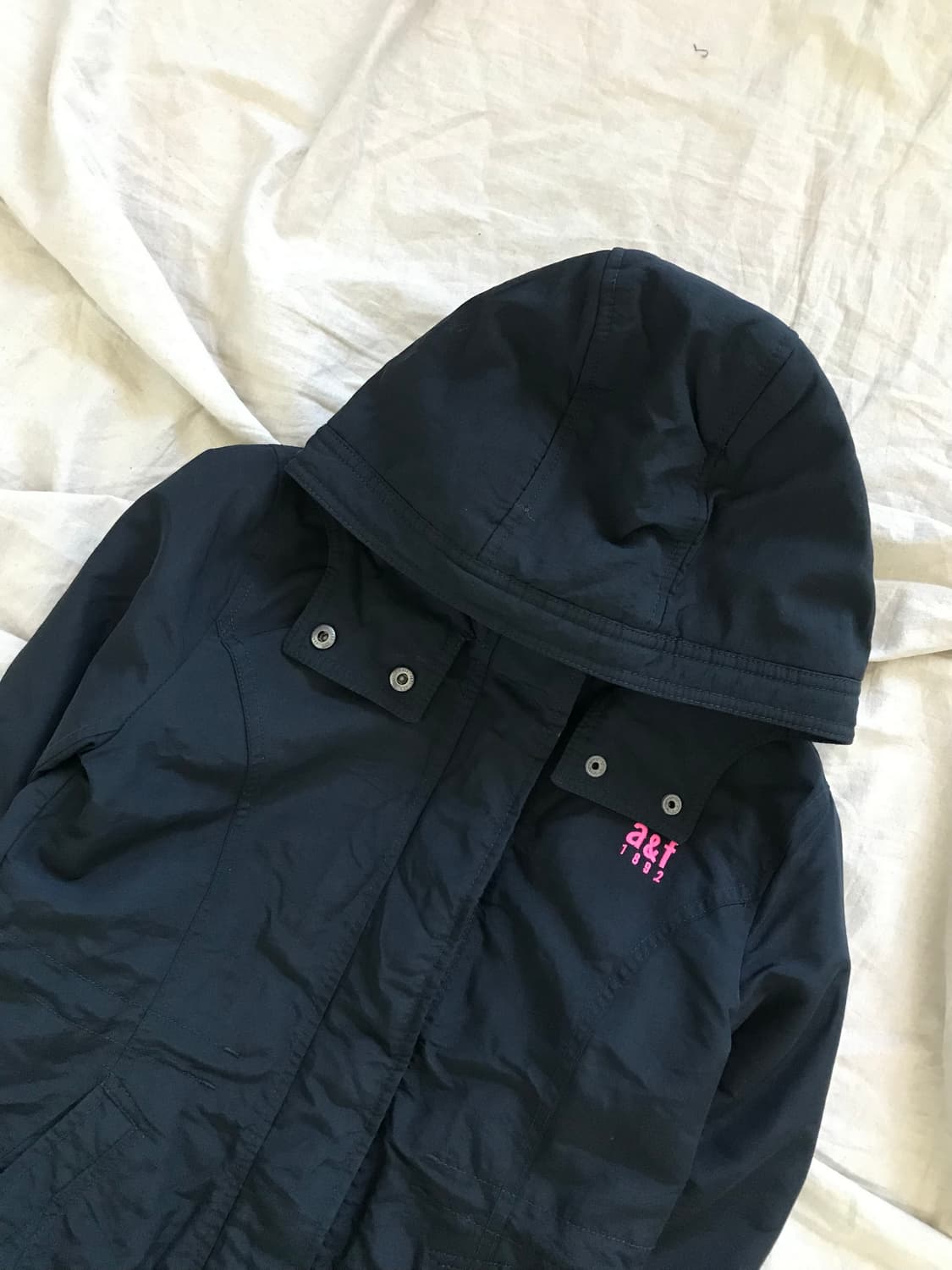 아베크롬비 자수로고 블랙 헤비 자켓 상품이미지6