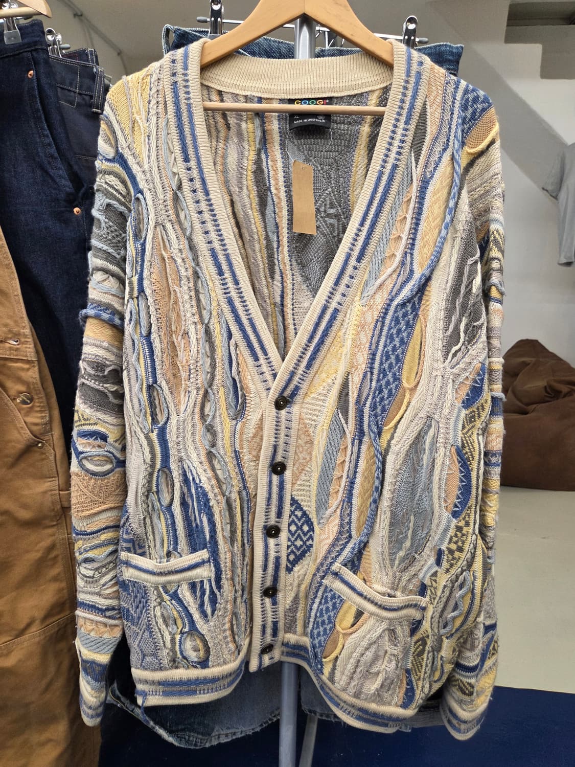 Coogi 쿠지 오스트레일리아 케이블 가디건 상품이미지5