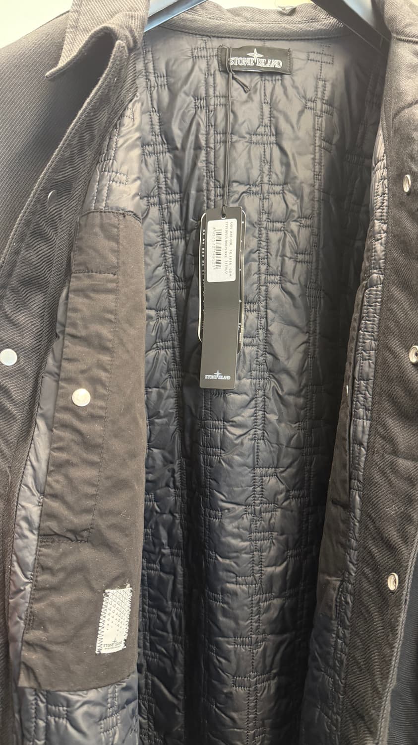 스톤아일랜드 쉐도우 프로젝트 코치 재킷 블랙 (size XXL+새상품) 상품이미지10