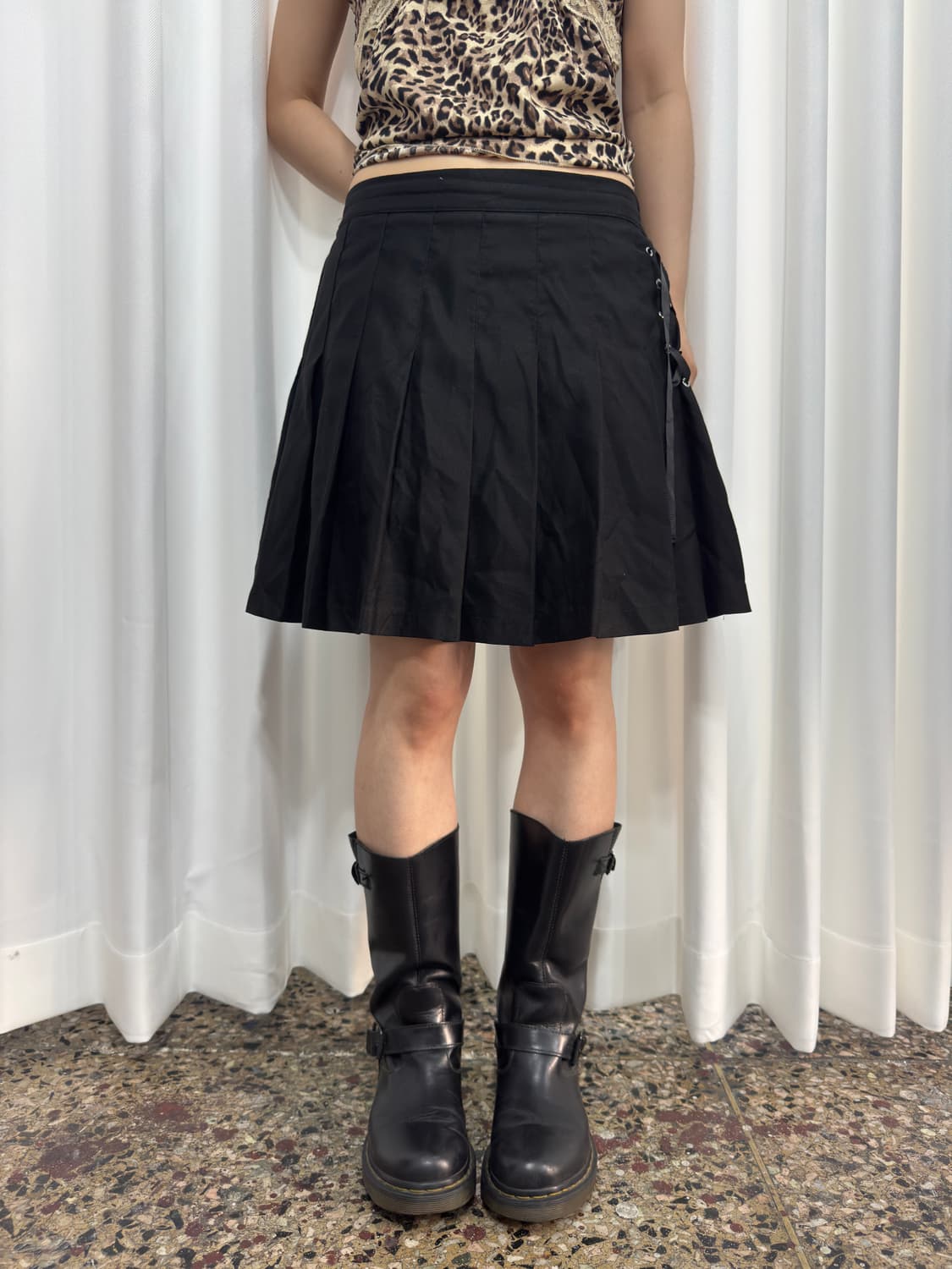 eyelet pleats skirt 상품이미지3
