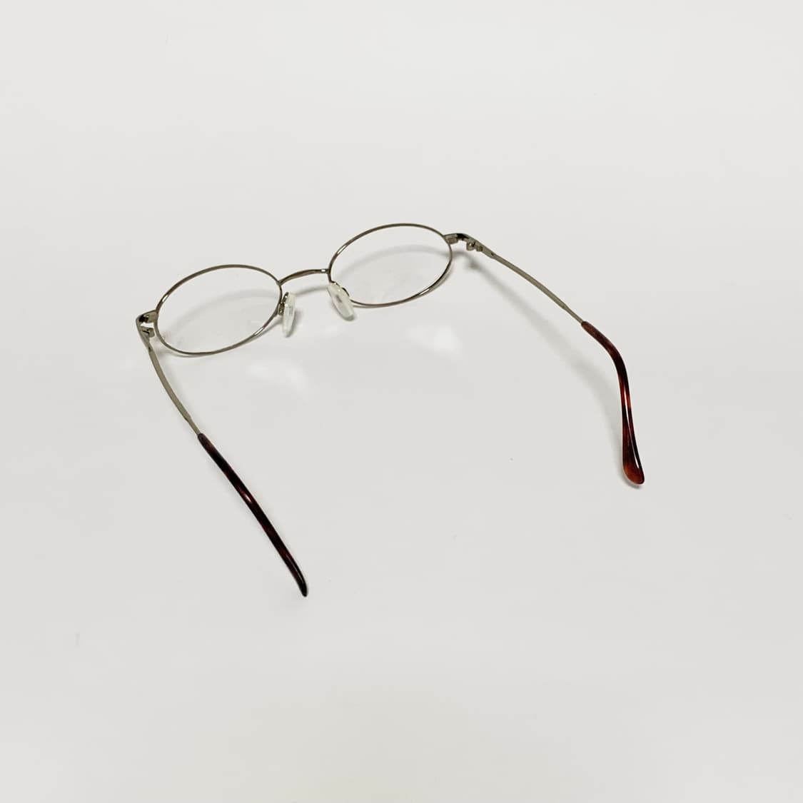 822 데드스탁 픽키 소형 골드 호피 라운드 오벌 프레임 빈티지안경 상품이미지5