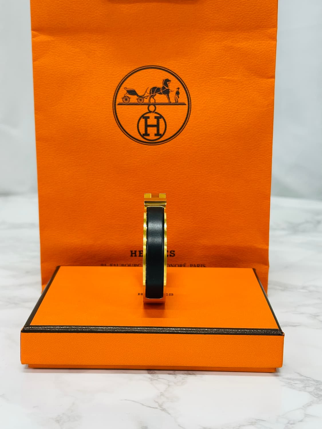 [정품] 에르메스 클릭아슈 T5 금장 누아메트 상품이미지5