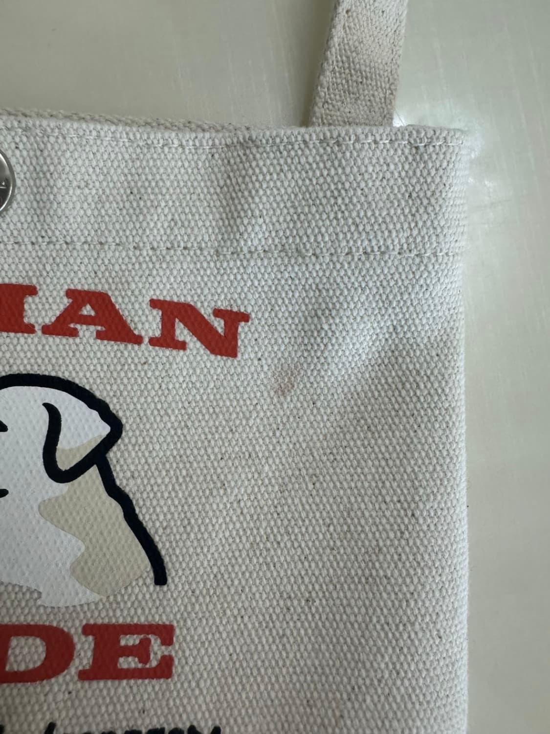 휴먼메이드 미니 숄더백 화이트 강아지 크로스백 상품이미지5