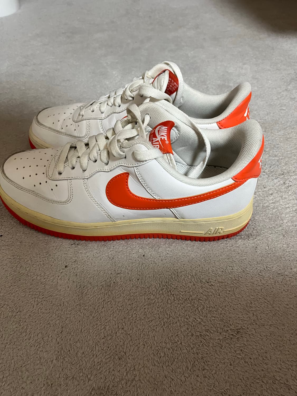 나이키 에어포스 team orange 260 상품이미지3