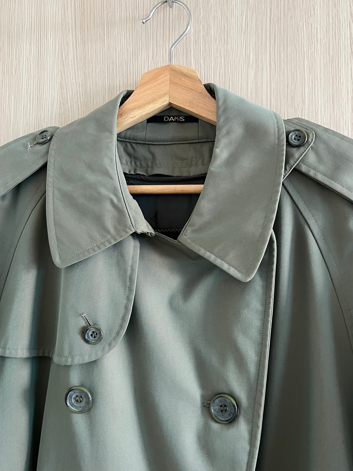 닥스 트렌치 코트 (빈티지/ 상태좋음) 상품이미지4