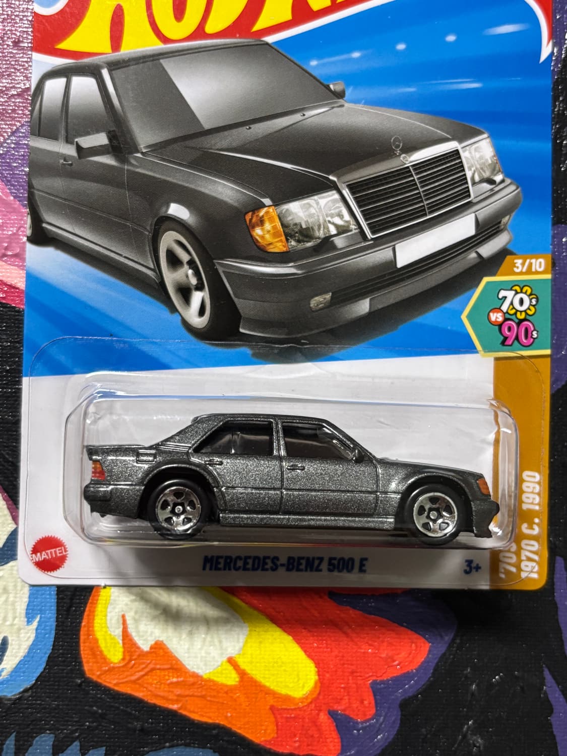 미개봉) 메르세데스 벤츠 500e 다이캐스트 핫휠 인테리어 소품 상품이미지5