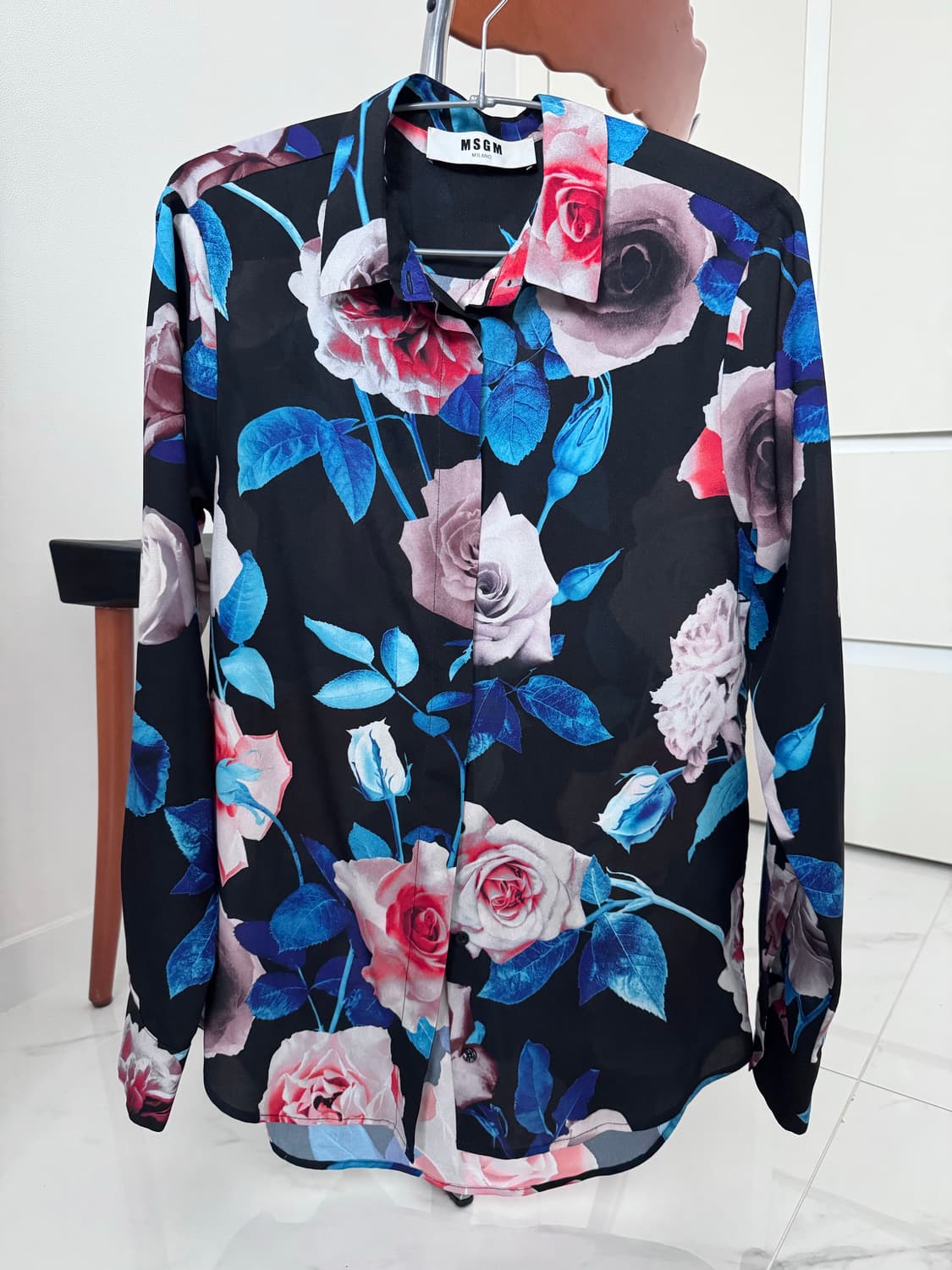 MSGM Floral shirt Size 38 상품이미지1