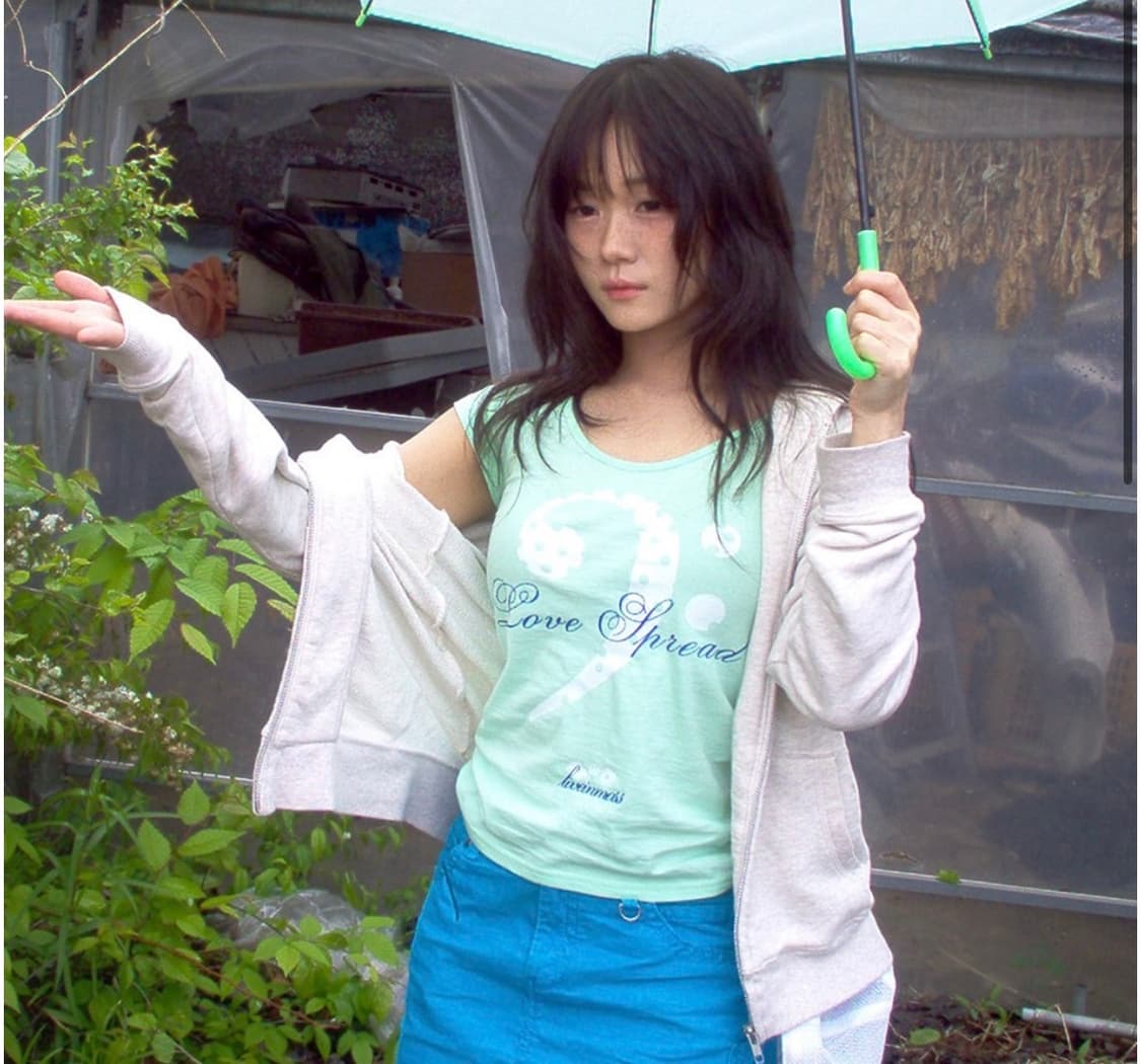 리브인모스 Love spread tee 민트 상품이미지1