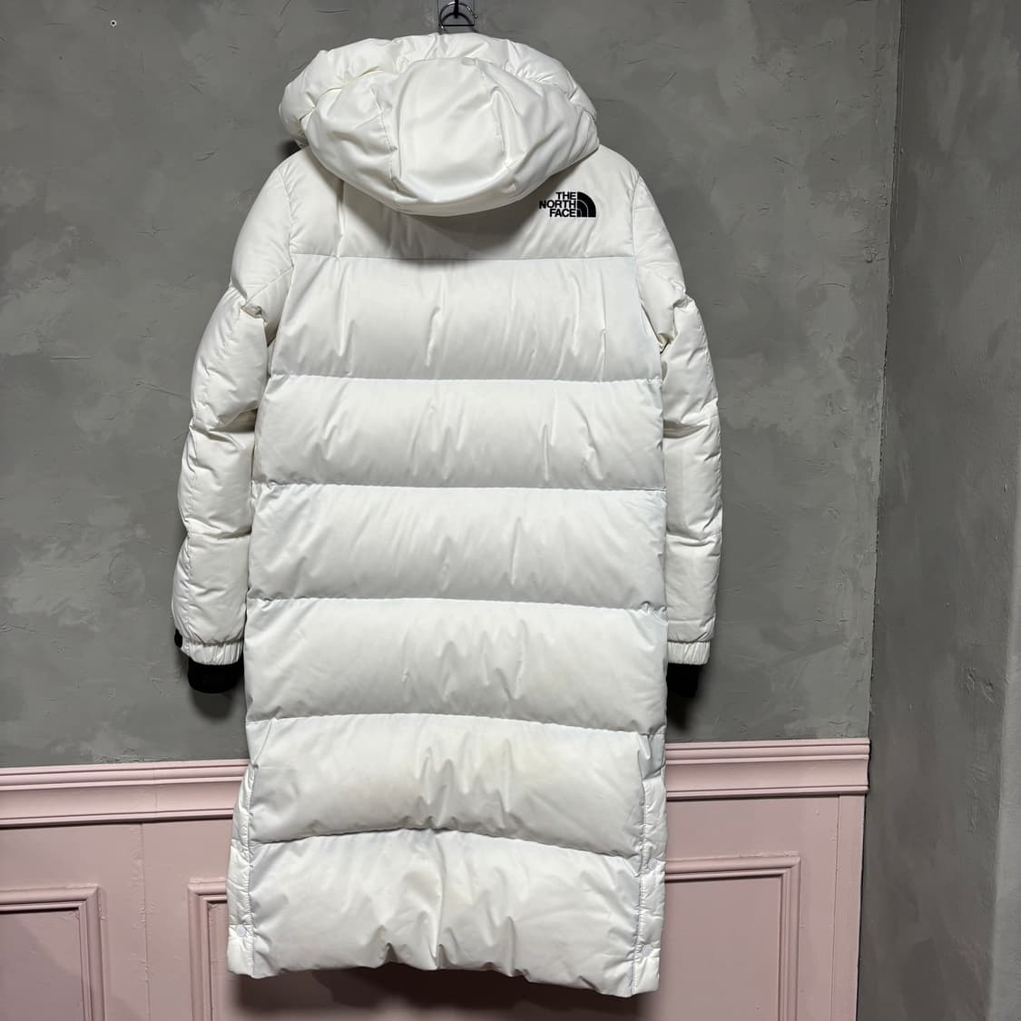 노스페이스 덕다운 롱패딩 화이트 상품이미지5