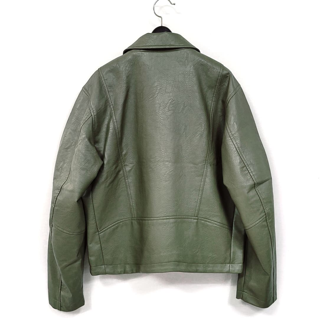 Fallett 팔렛 그린 크렉 레더 자켓 상품이미지5