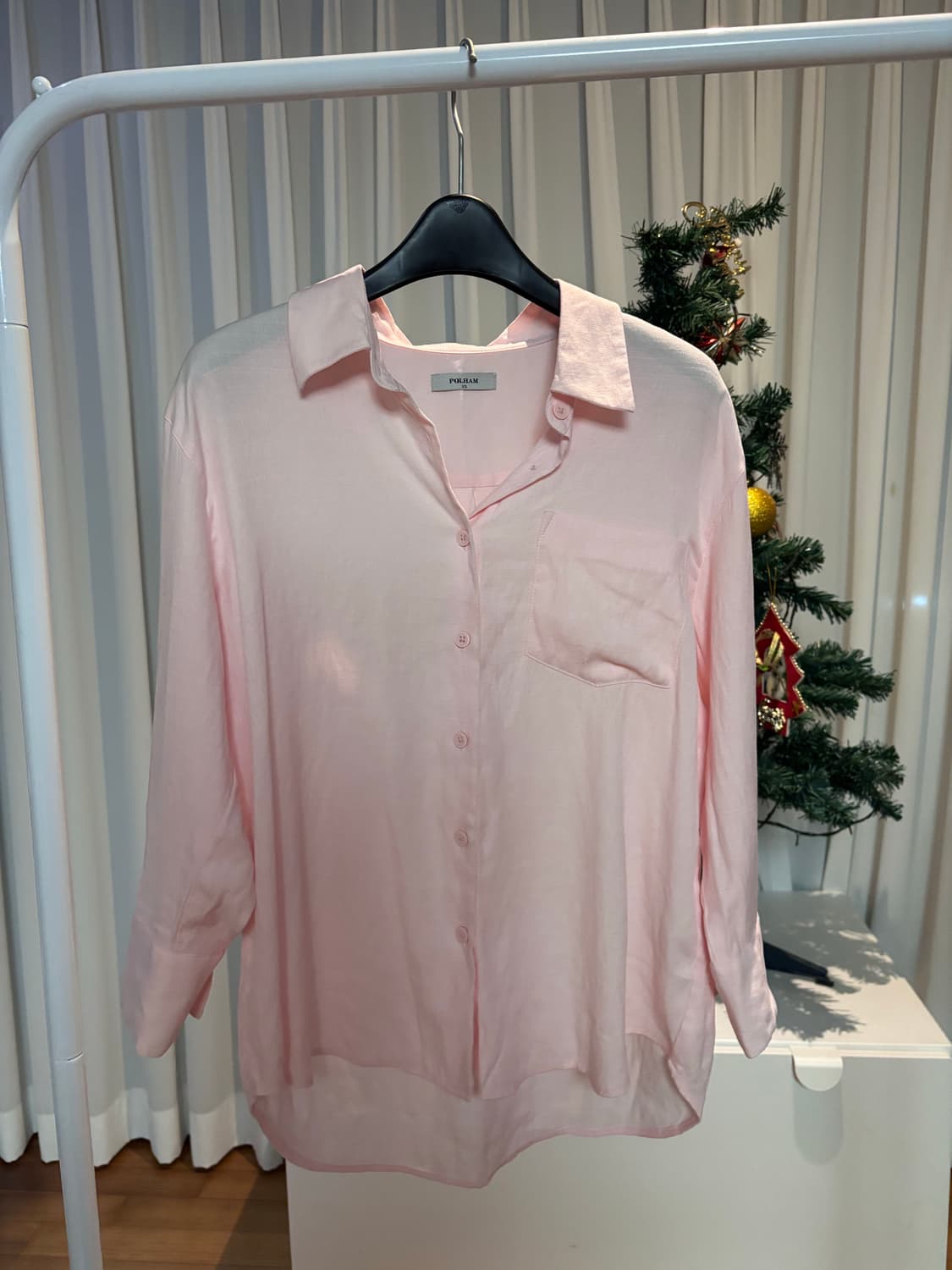 폴햄 연핑크 블라우스 상품이미지1