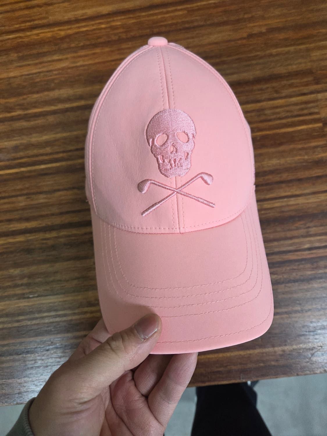 마크앤로나 스컬 자수 핑크 모자 s 상품이미지1
