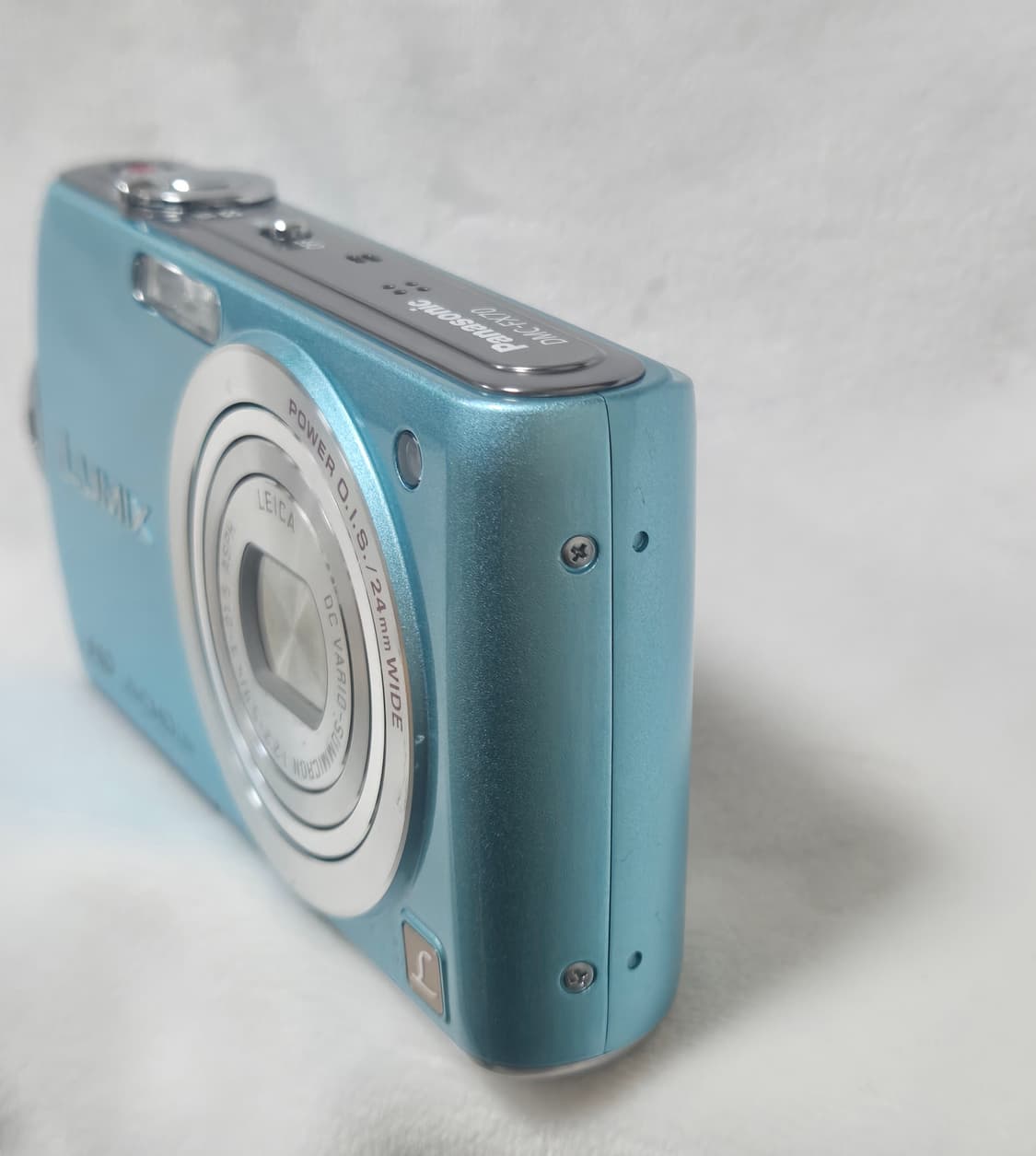 빈티지 디카) 파나소닉 루믹스 Fx70 스카이 블루 판매 상품이미지4