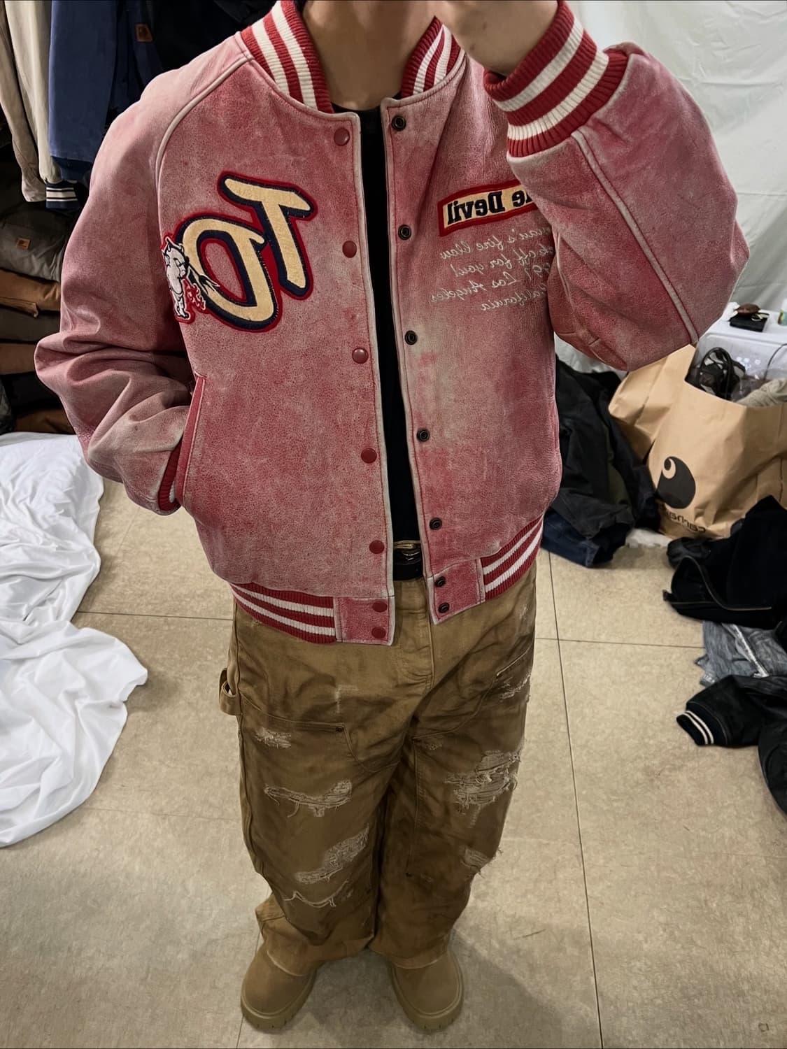 테드컴퍼니 가죽자켓 상품이미지4