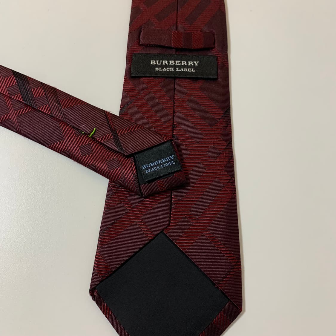 버버리(BURBERRY) 노바체크 명품넥타이 블랙라벨 A등급 상품이미지6