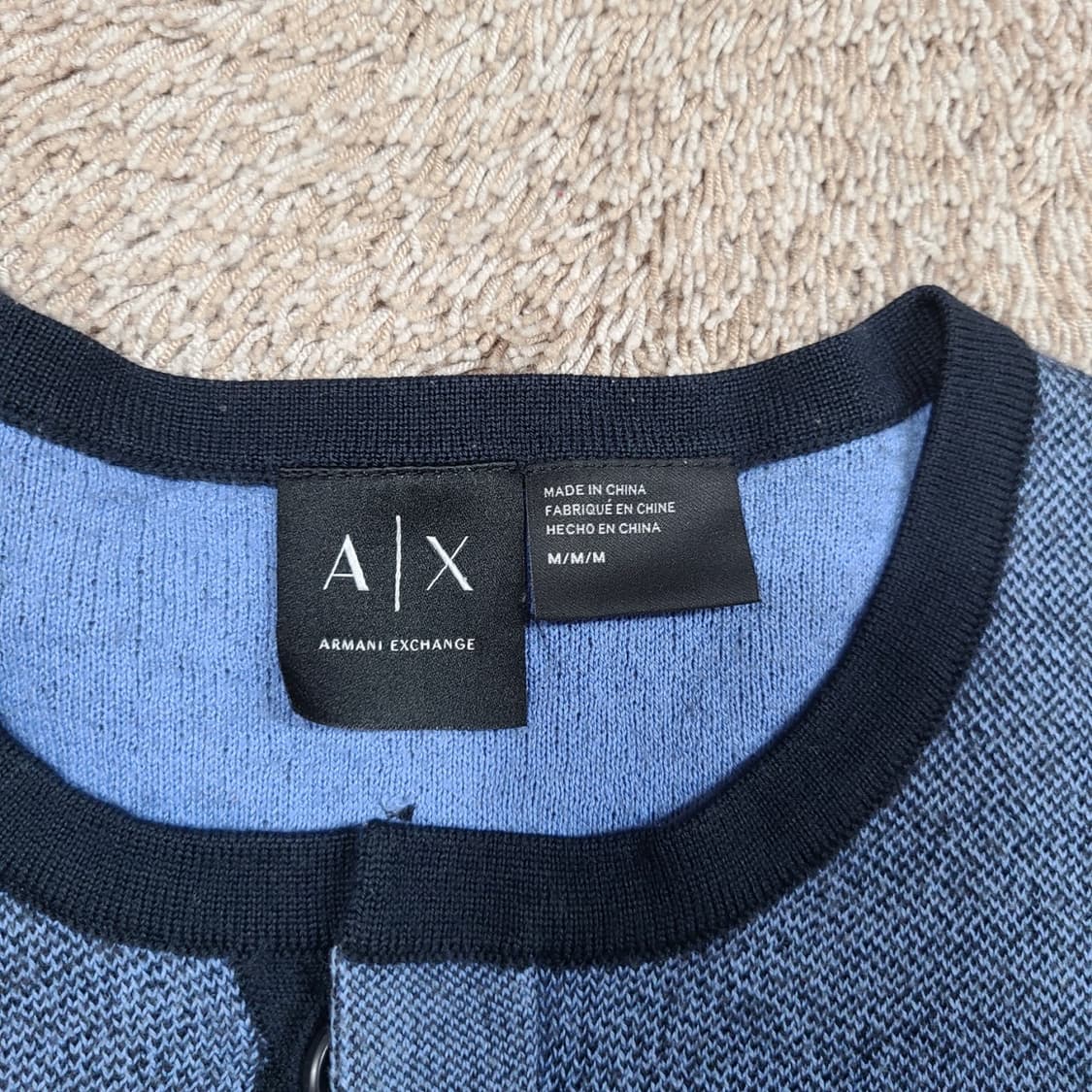 알마니 면 니트 상품이미지3