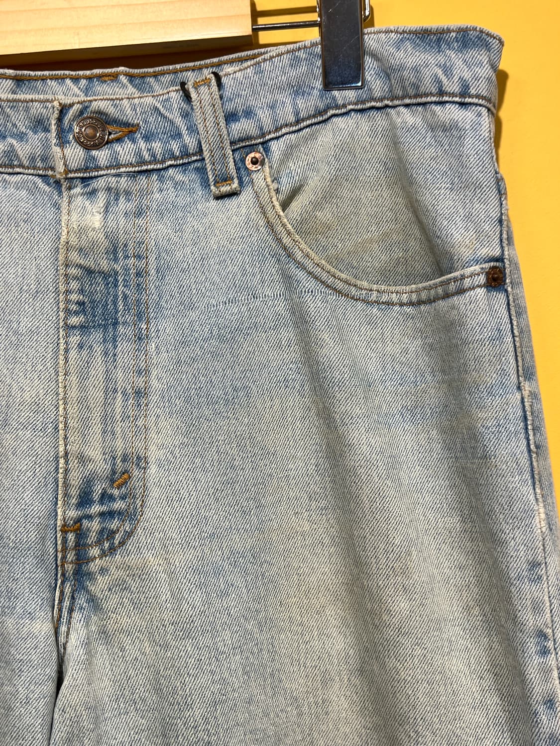 90s USA 빈티지 리바이스 데님 550 W34 상품이미지2
