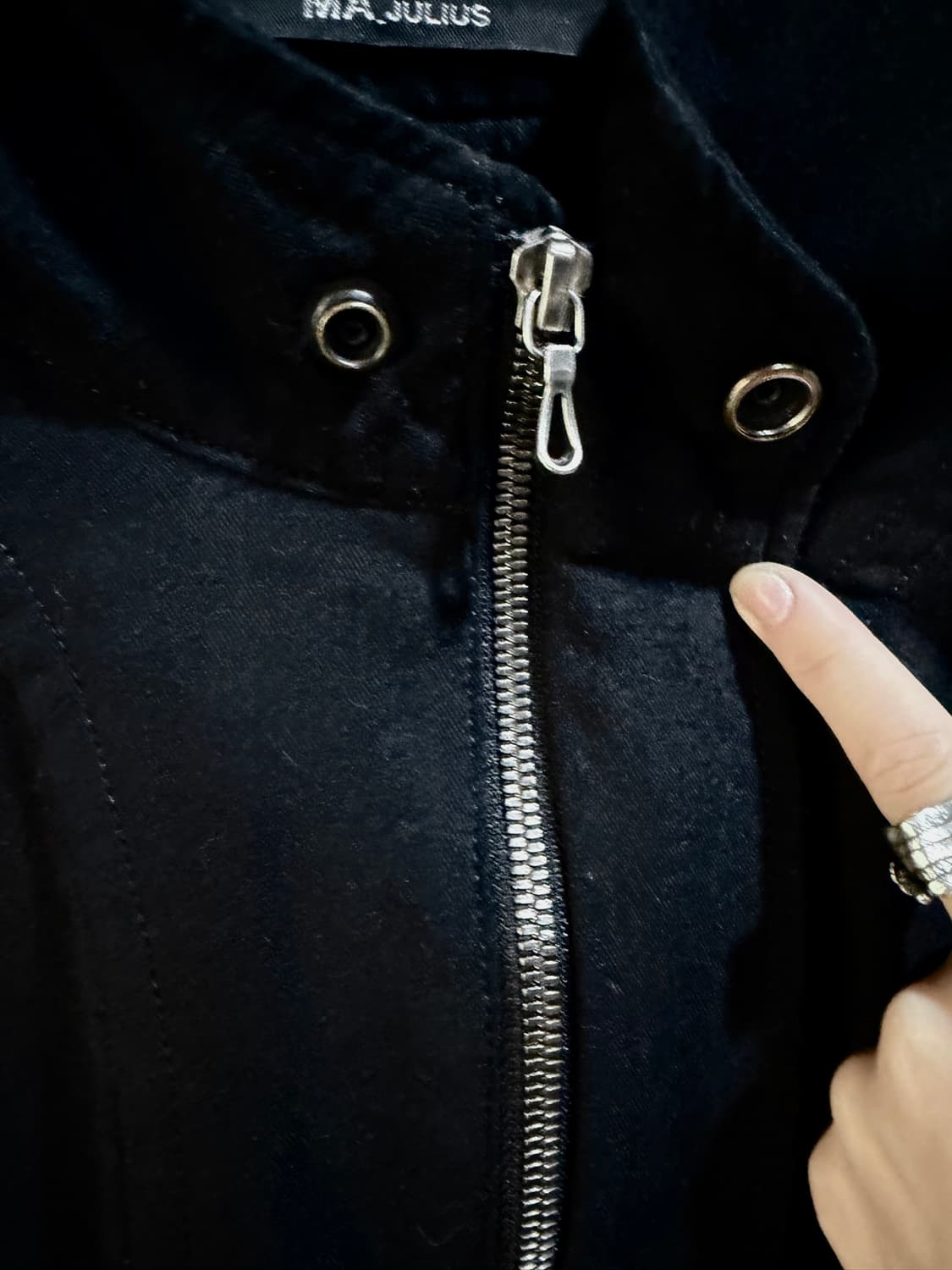 MA_JULIUS Archive Hooded Half Coat 상품이미지9