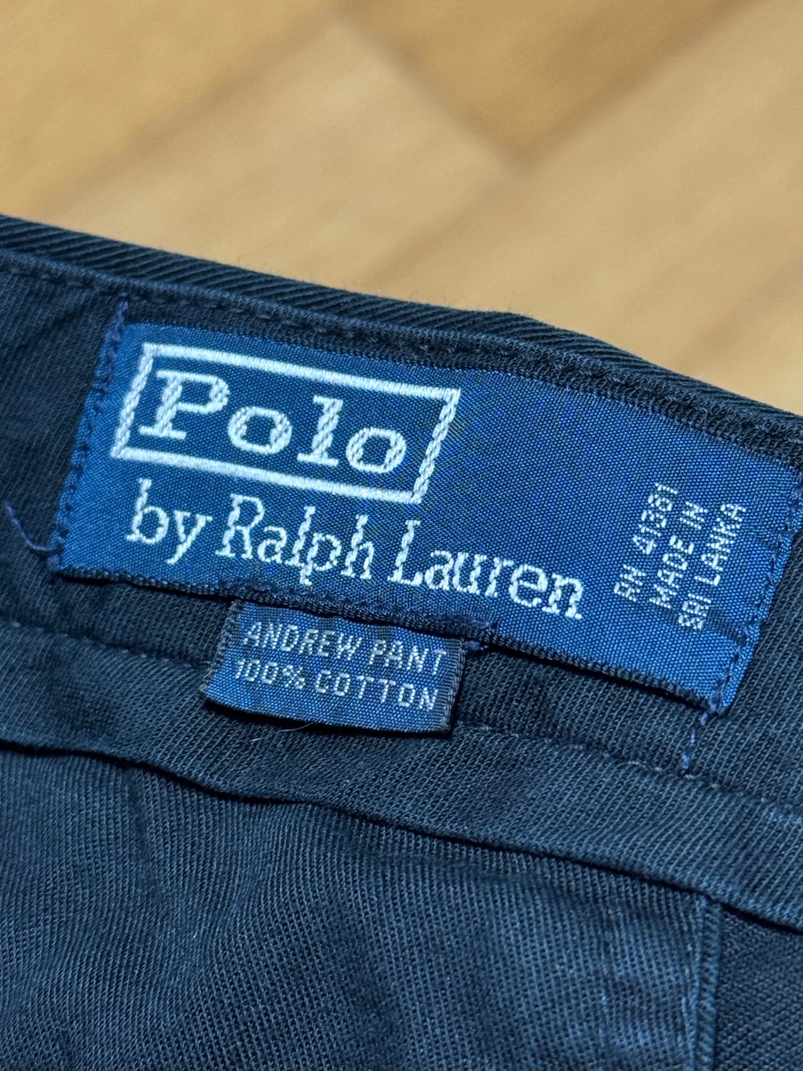 [31]폴로 랄프로렌 앤드류 Andrew 팬츠 블랙 상품이미지5