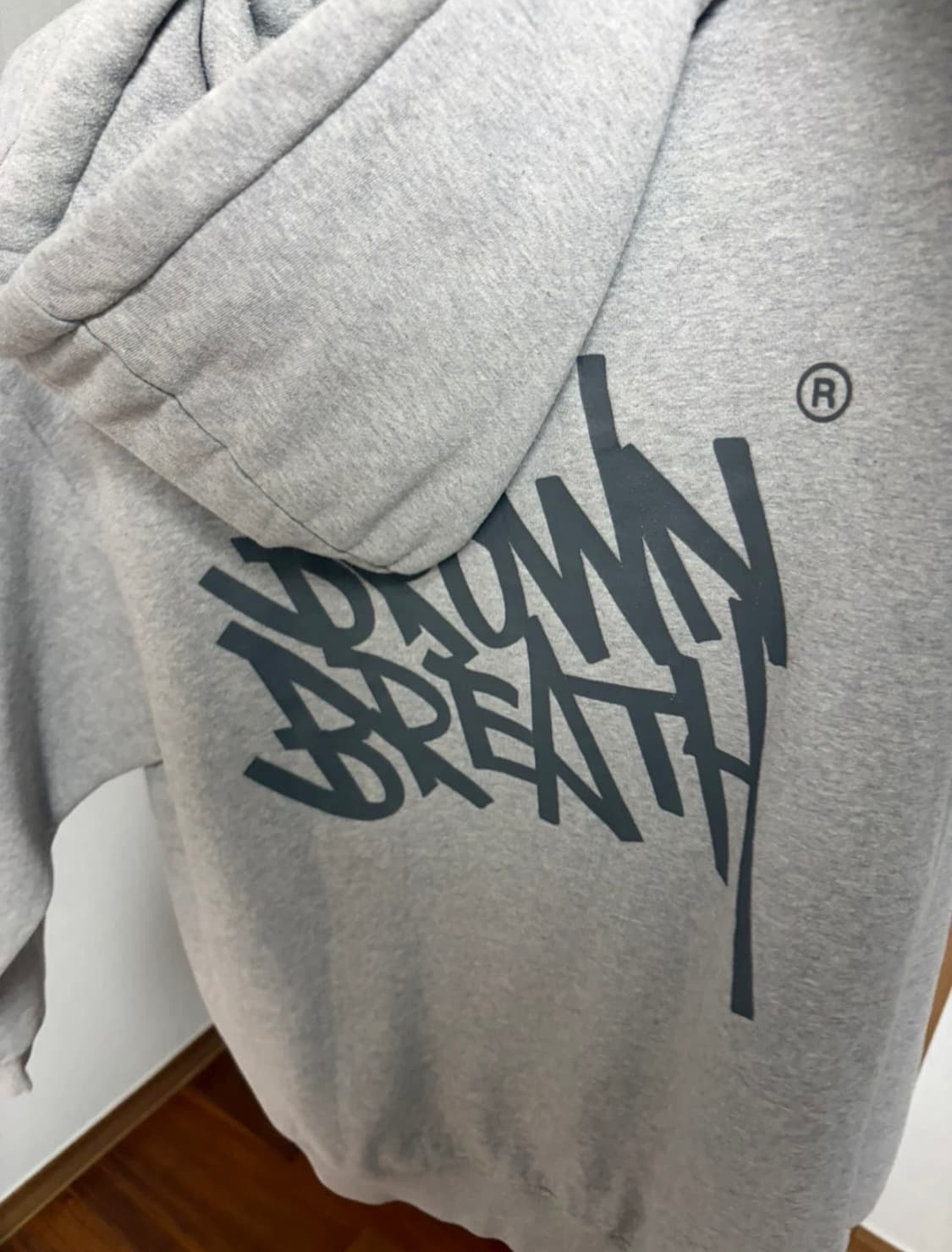 브라운 브레스 후디 상품이미지2