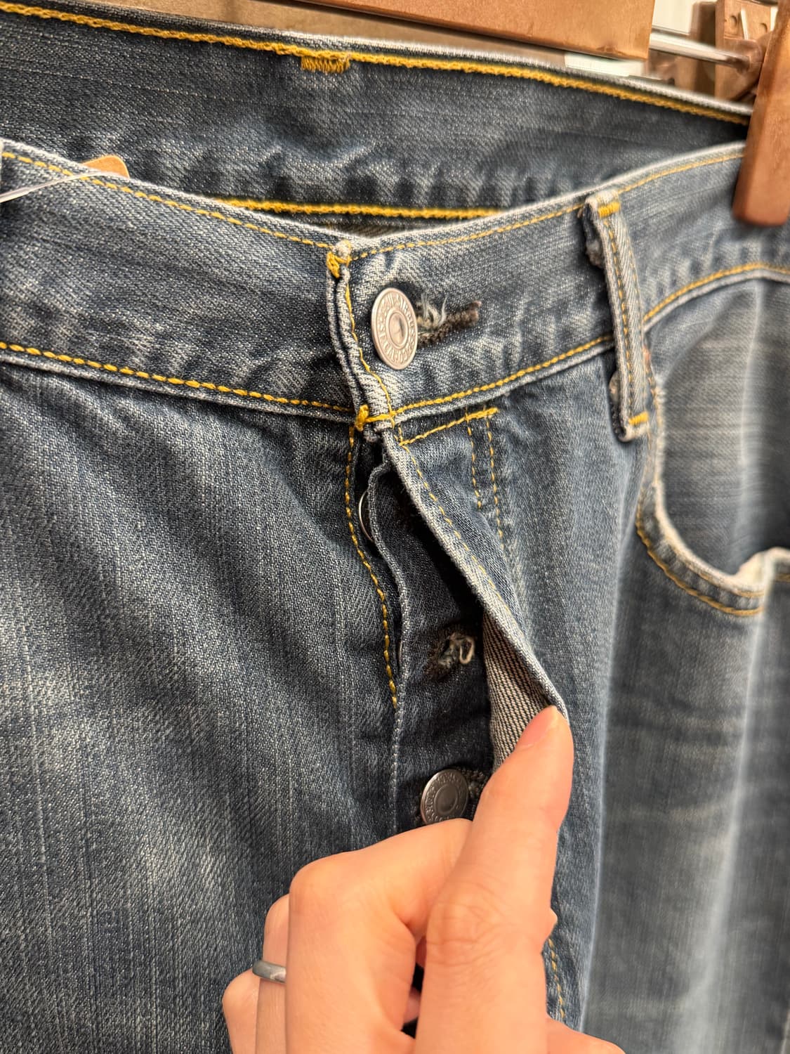 Levis 리바이스 501 데님 팬츠 (32-33inch) 상품이미지3