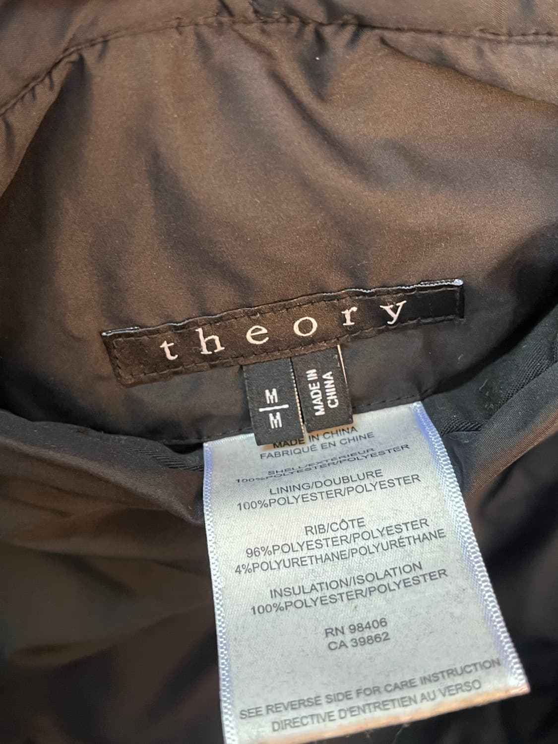 Theory 리버시블 숏 자켓 블랙 M 상품이미지6