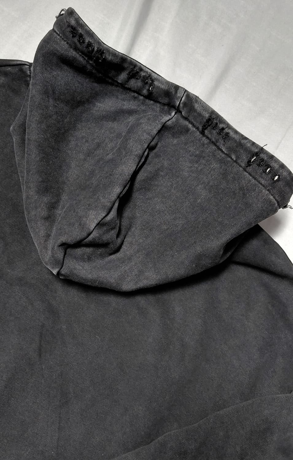 [ONE WAY] 원웨이 빈티지 미키 피그먼트 데미지 후드티 상품이미지7