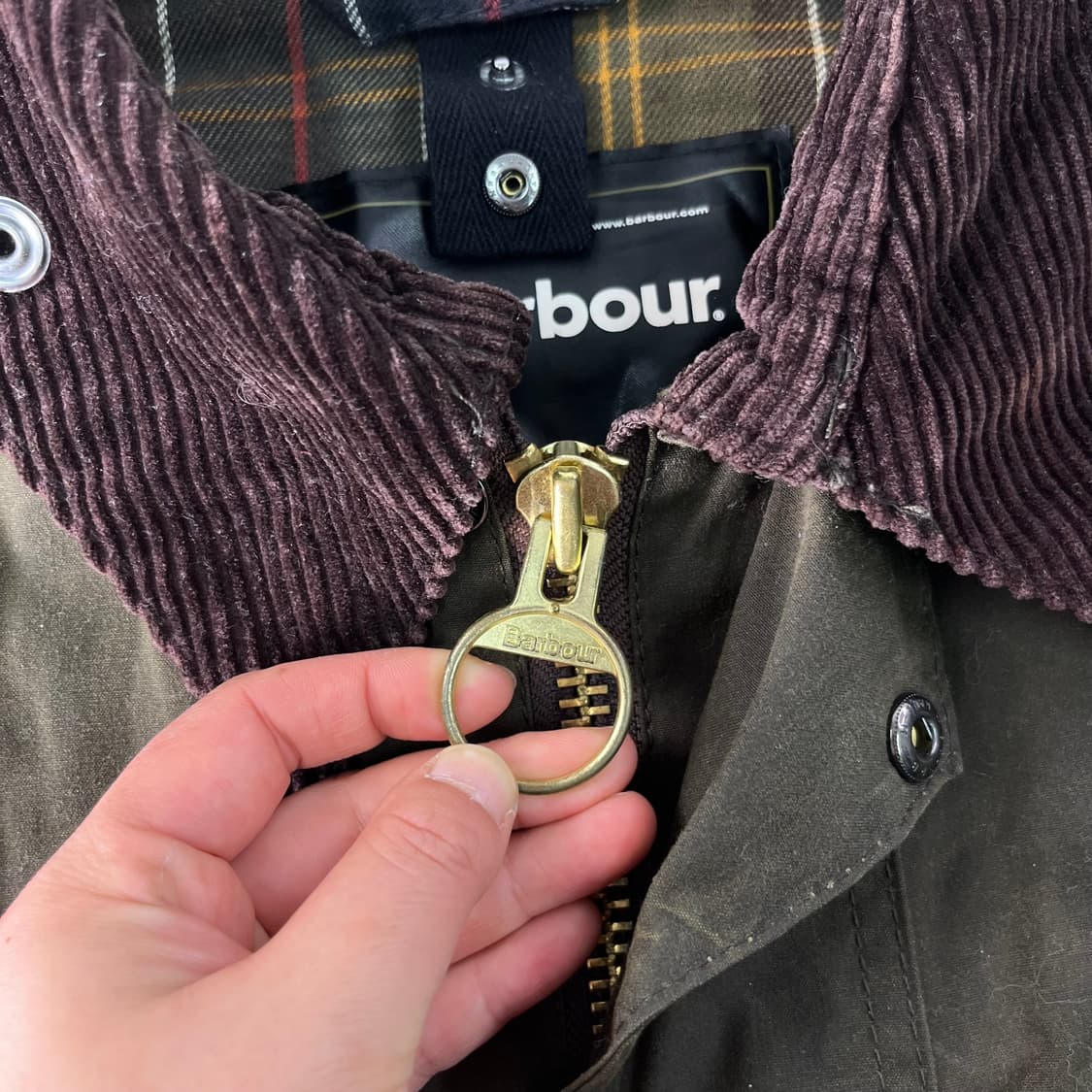 95 바버 뷰포트 왁스자켓 상품이미지2