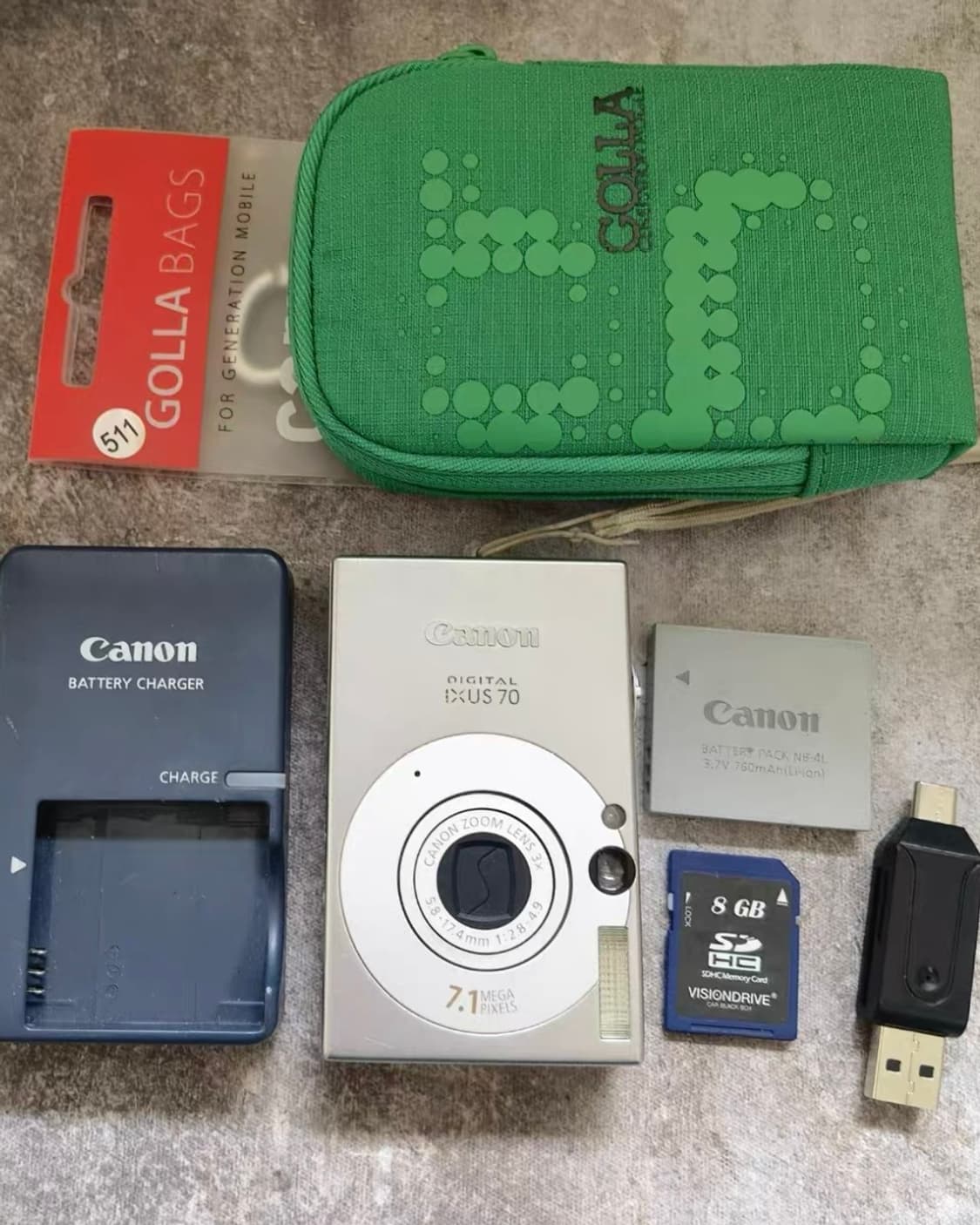 A급)캐논 익서스 70 CANON IXUS 70 빈티지 디지털카메라 디카 상품이미지6