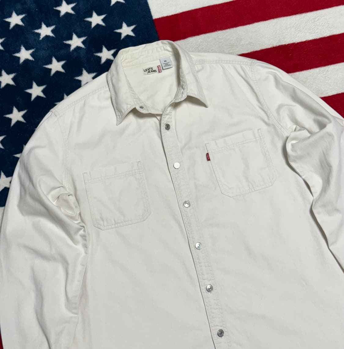 리바이스 데님워크셔츠 Levi’s Denim Work Shirt [XL] 상품이미지4