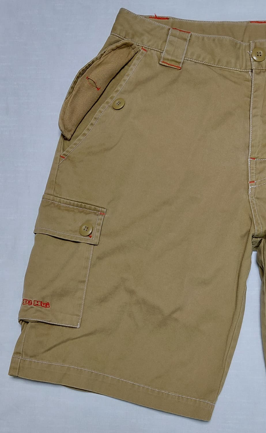 [M] 다후이(Da Hui) 빈티지 카고 쇼츠 카키 상품이미지2