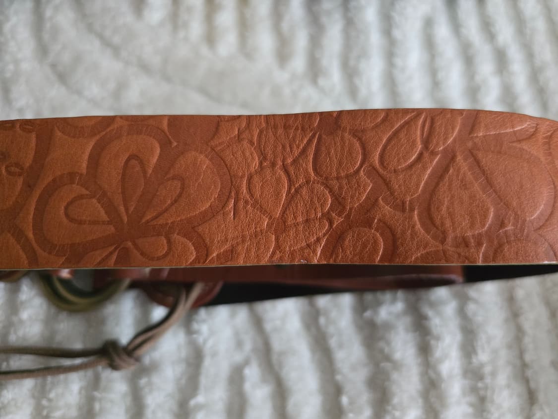 MOSCHINO Cheap and Chic 하트 디테일 레더 벨트 상품이미지7