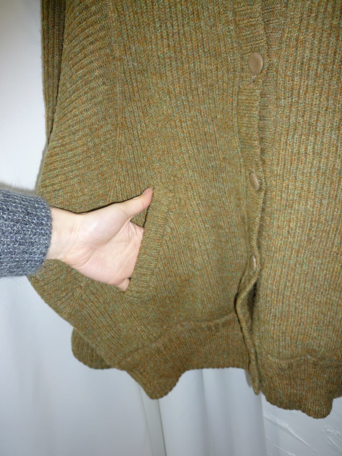 olive cozy knit cardigan 상품이미지8