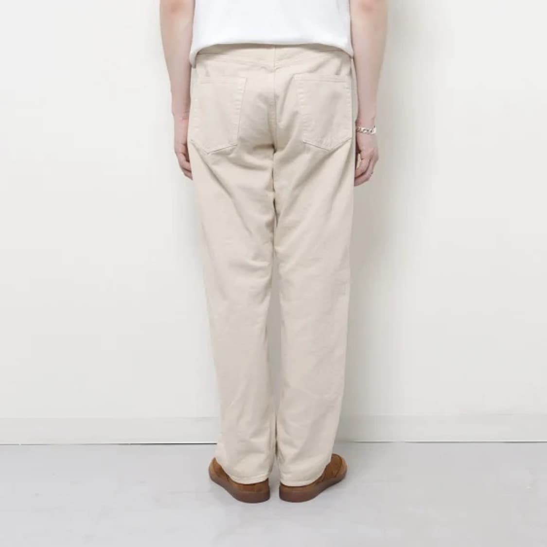 아프레쎄 워시드 데님 팬츠 에크루 32사이즈 판매합니다 상품이미지6