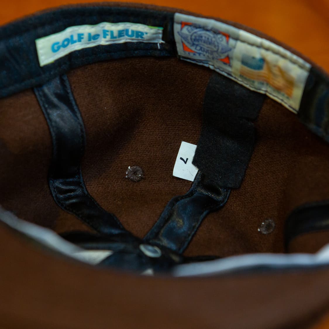 골프 르플레르 x 이벳필드 F 로고 캡 상품이미지7