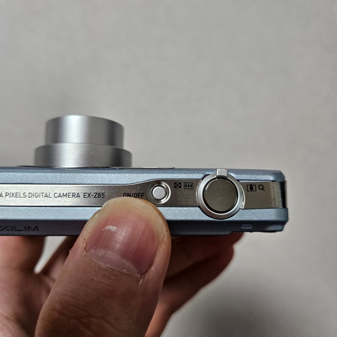 (프리지아, 채영 디카) 카시오 엑슬림 EX-Z85 하늘색 디카 상품이미지7