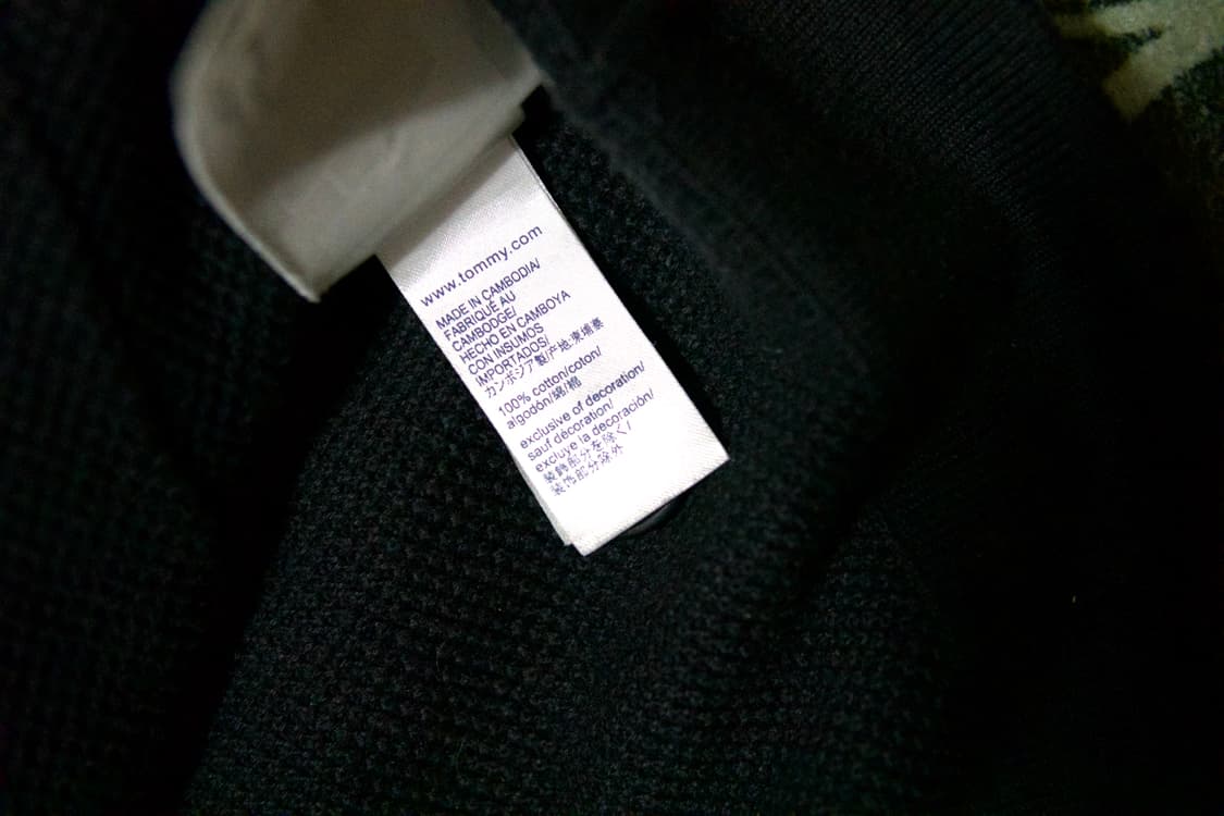 타미힐피거 네이비 가디건 L 상품이미지5