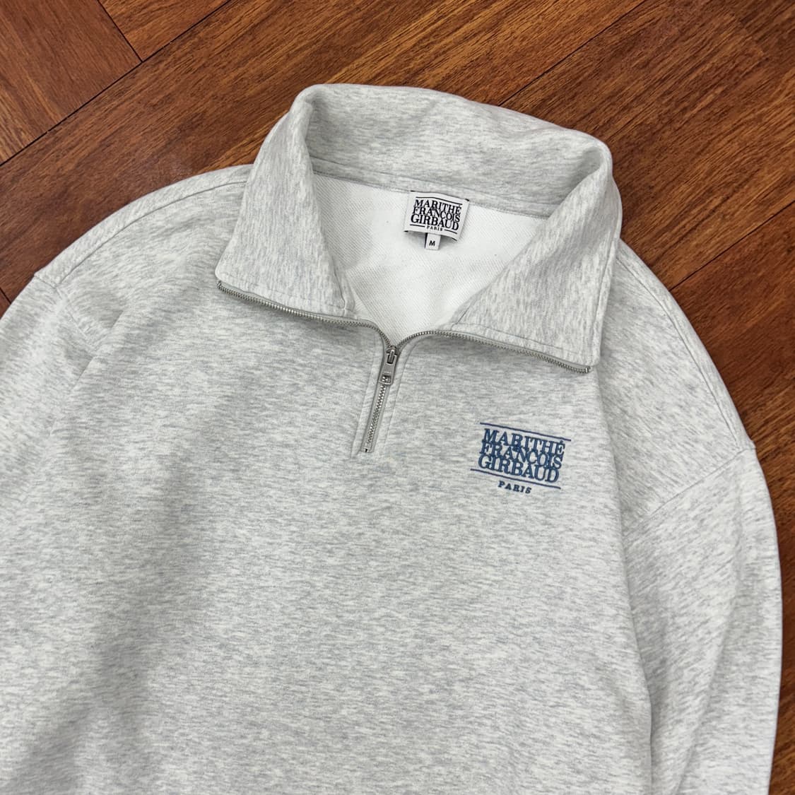 .M(100) 마리떼 프랑소와저버 반집업 스웻 맨투맨 티셔츠  상품이미지2