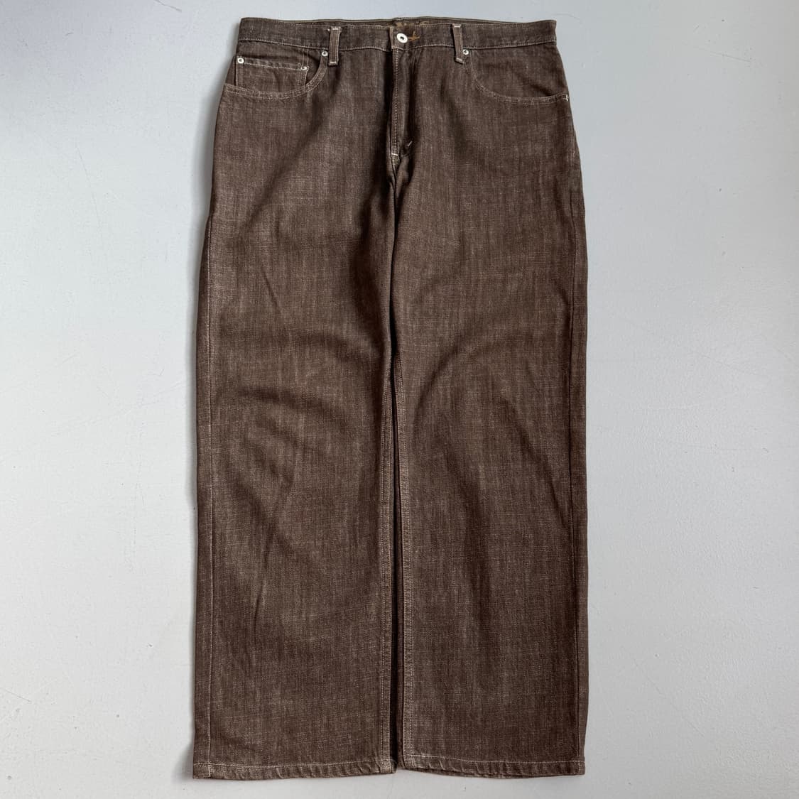 리바이스 00s 569 와이드 데님팬츠 브라운 상품이미지2
