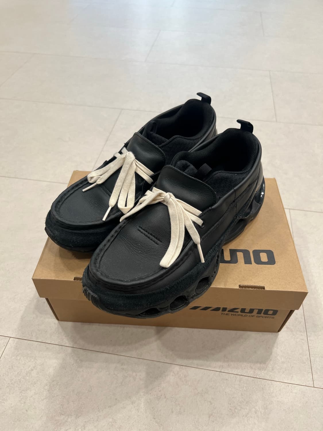 (택포,270)미즈노 웨이브 프로페시 MOC 블랙 팝니다 상품이미지1