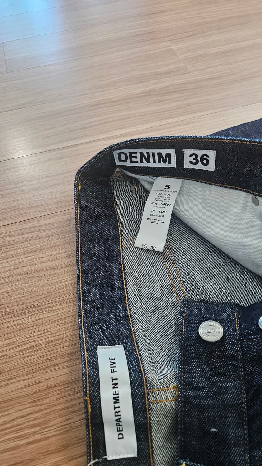 (미사용) Department 5 Indigo denim 36 상품이미지5