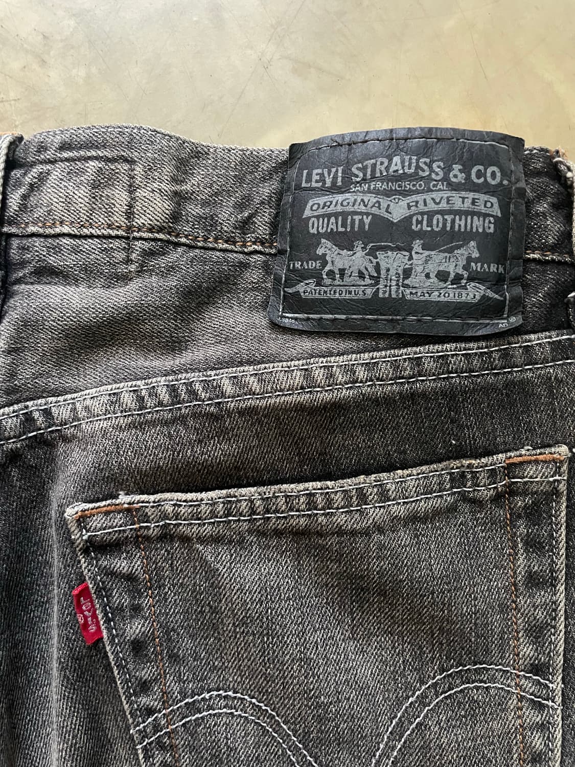 리바이스 527 LOW BOOTCUT 32x30 상품이미지6