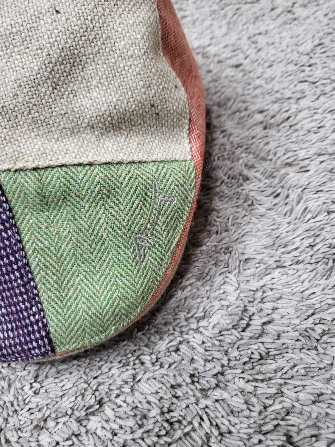 루이까스텔 패치워크 모80% 헌팅캡 모자 56 상품이미지3