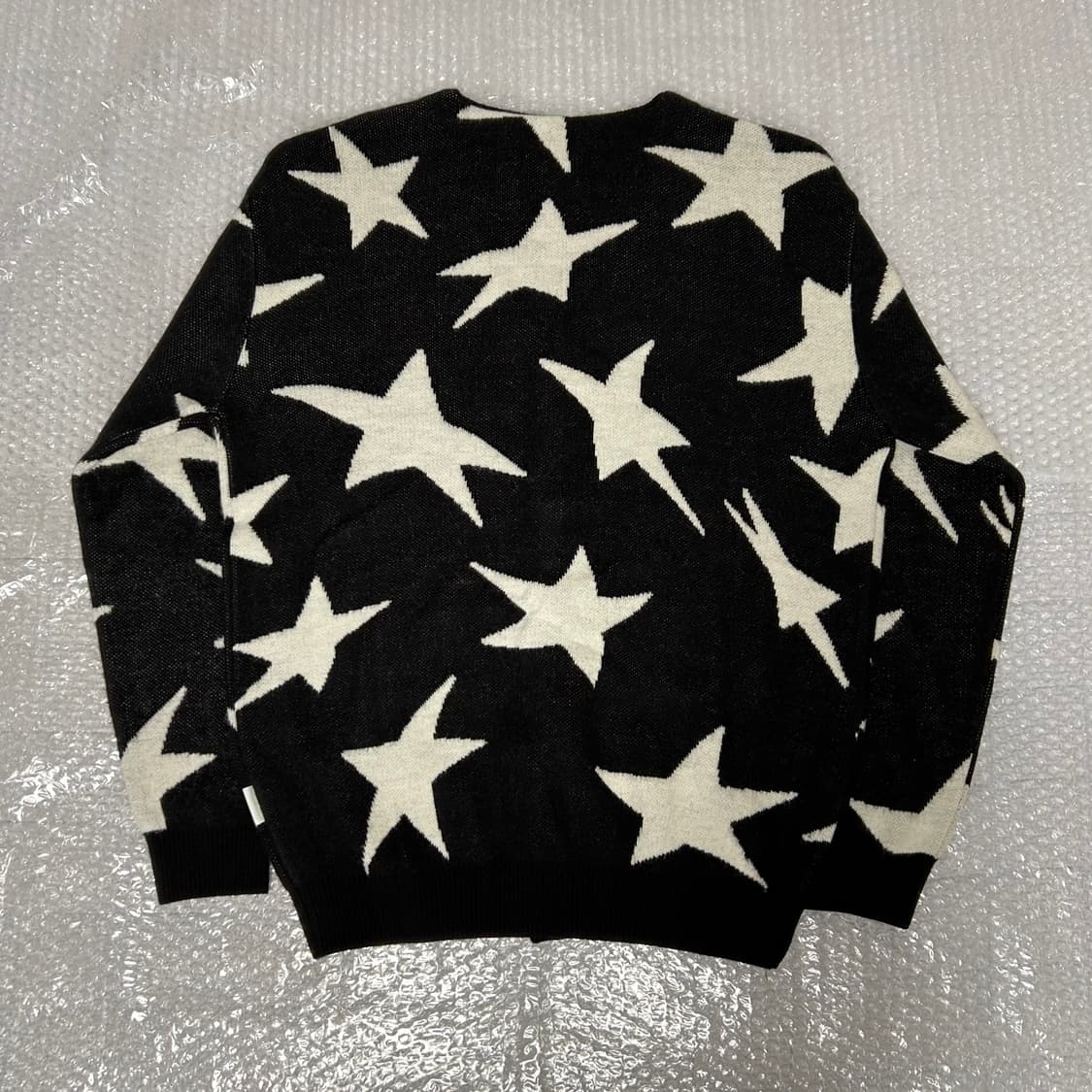 나이스고스트클럽 스타 모헤어 니트 가디건 블랙 나고클 상품이미지3