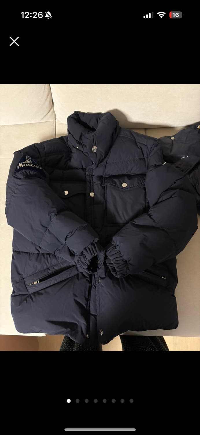 몽클레어 네이비 패딩 상품이미지1