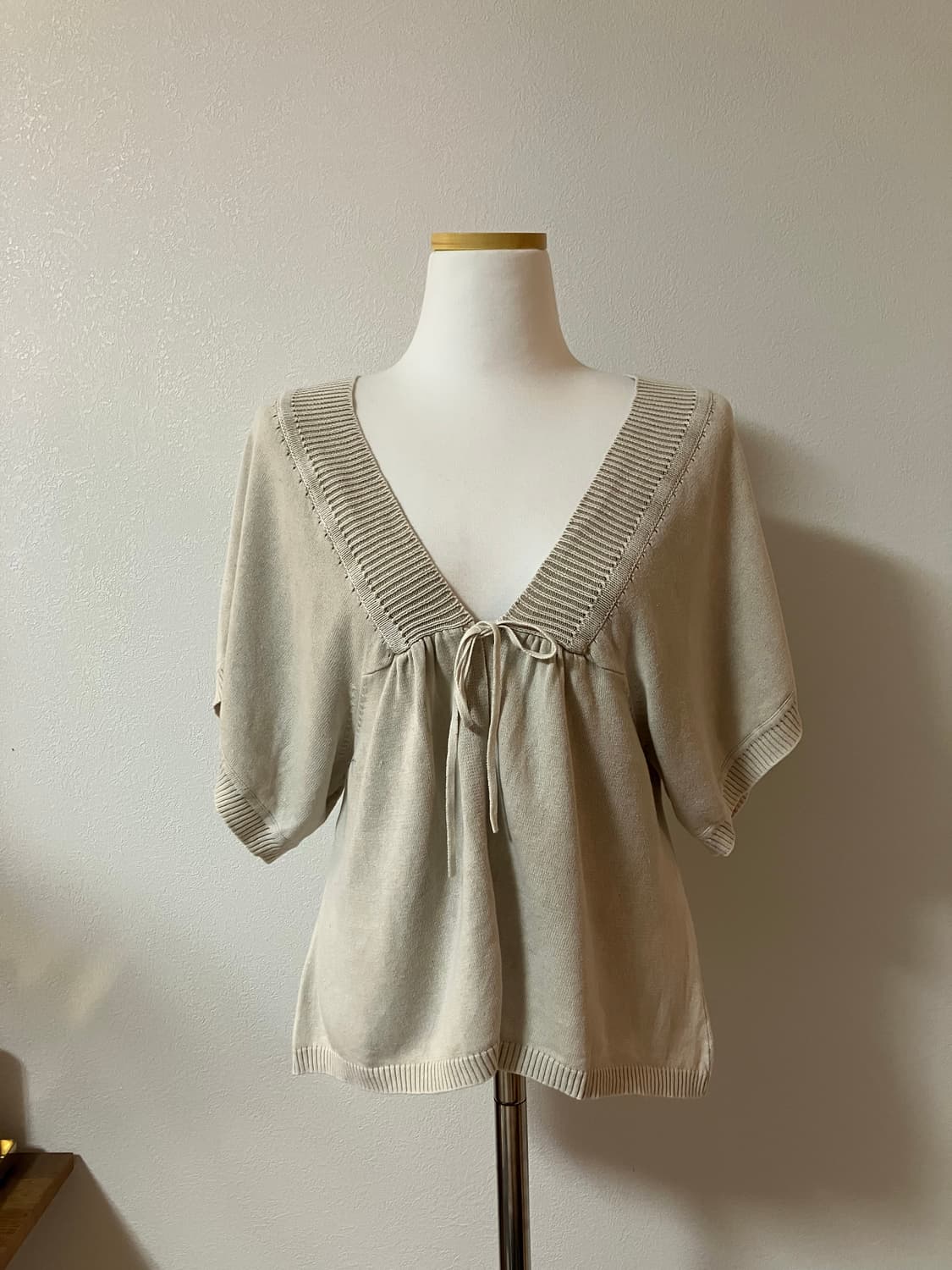 츠모리치사토 tsumori chisato 아이보리 숏가디건 모리걸 하구미 상품이미지1