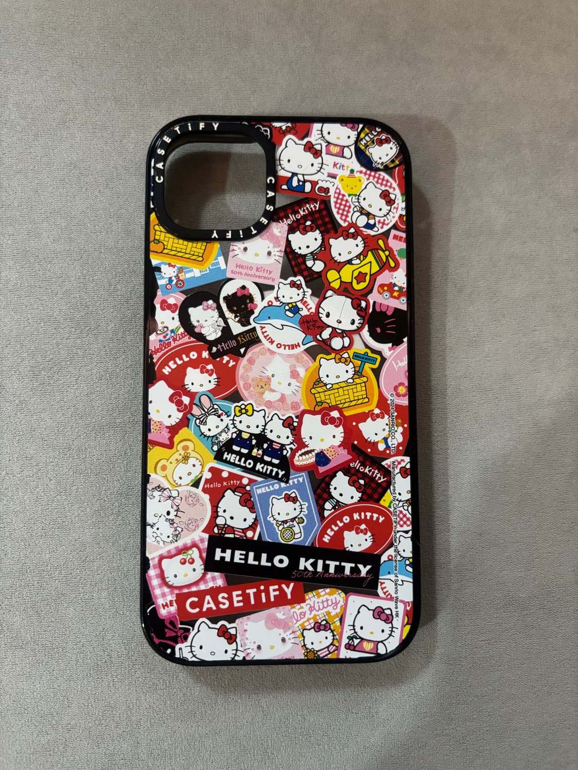 [아이폰 15 플러스] 헬로키티 50주년 한정판 케이스 상품이미지2